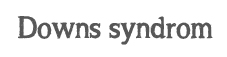 downs syndrom kopiera