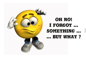 dåligt minne kopiera