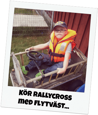 rally med flytvästmindre