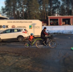 påhängscykel